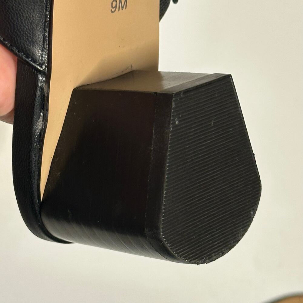 Adrienne Vittadini Women's ADELYN Block Heel Sandals Size 9 Like New! - Picture 6 of 9